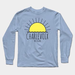 Charlevoix Michigan Long Sleeve T-Shirt